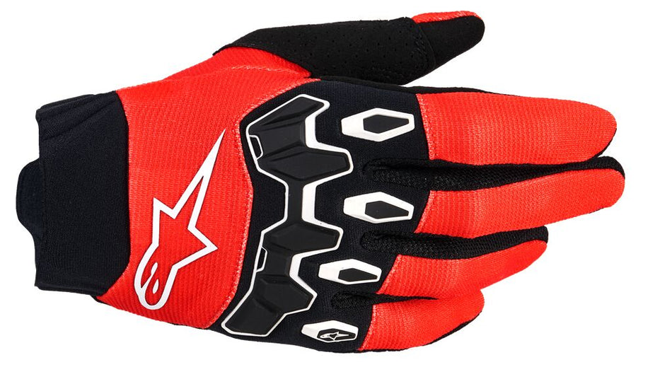 Hansker offroad, Full Bore V2 Gloves Black Orange — Alpinestars