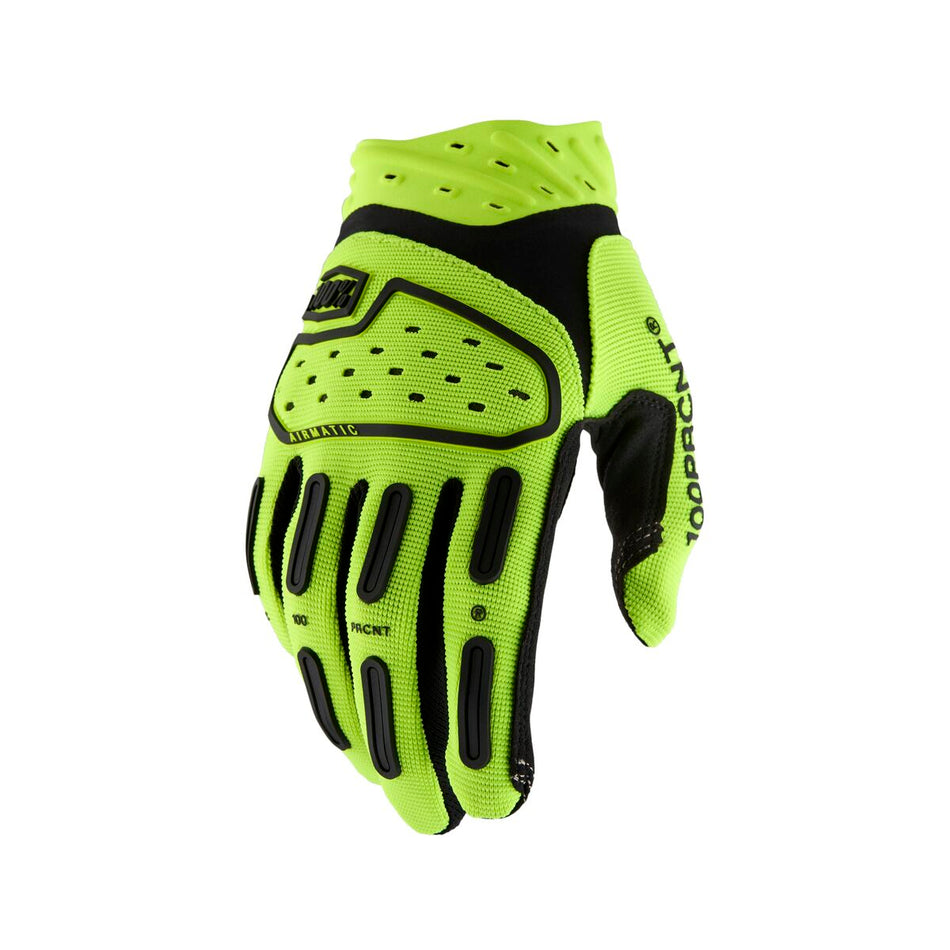 Hansker offroad, Airmatic 2 Gloves Fluorescent Yellow — 100%
