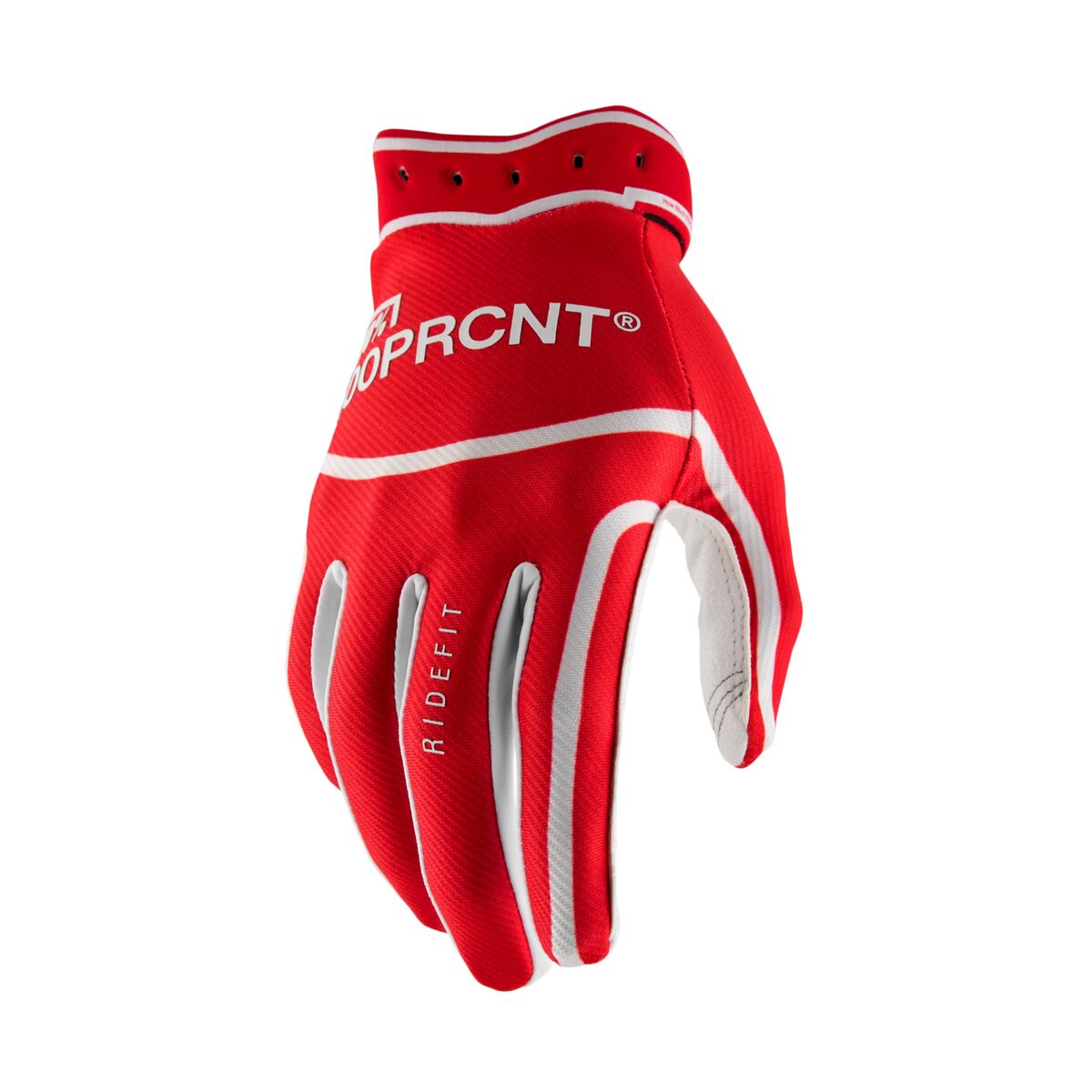 Hansker offroad, Ridefit Glove Red White — 100%