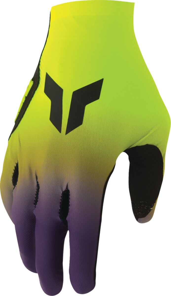 Hansker offroad, Sportmode Gloves Acid Black Purple — Thor