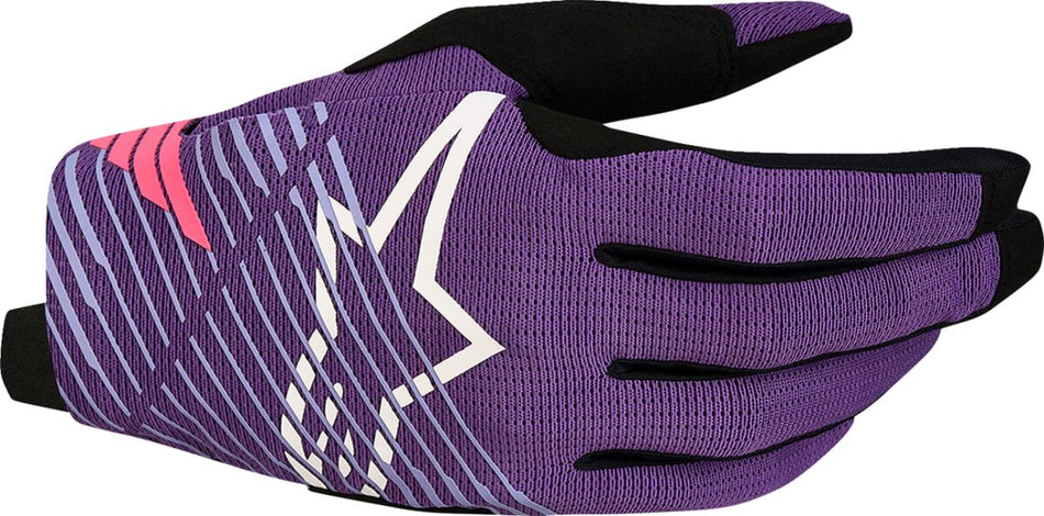 Hansker offroad, Radar Pro Gloves Black Pink Purple — Alpinestars