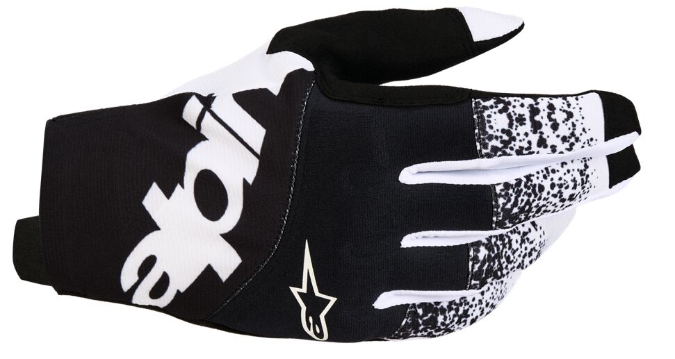 Hansker offroad, Techstar Gloves Black White — Alpinestars