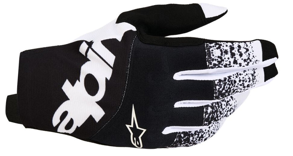 Hansker offroad, Techstar Gloves Black White — Alpinestars