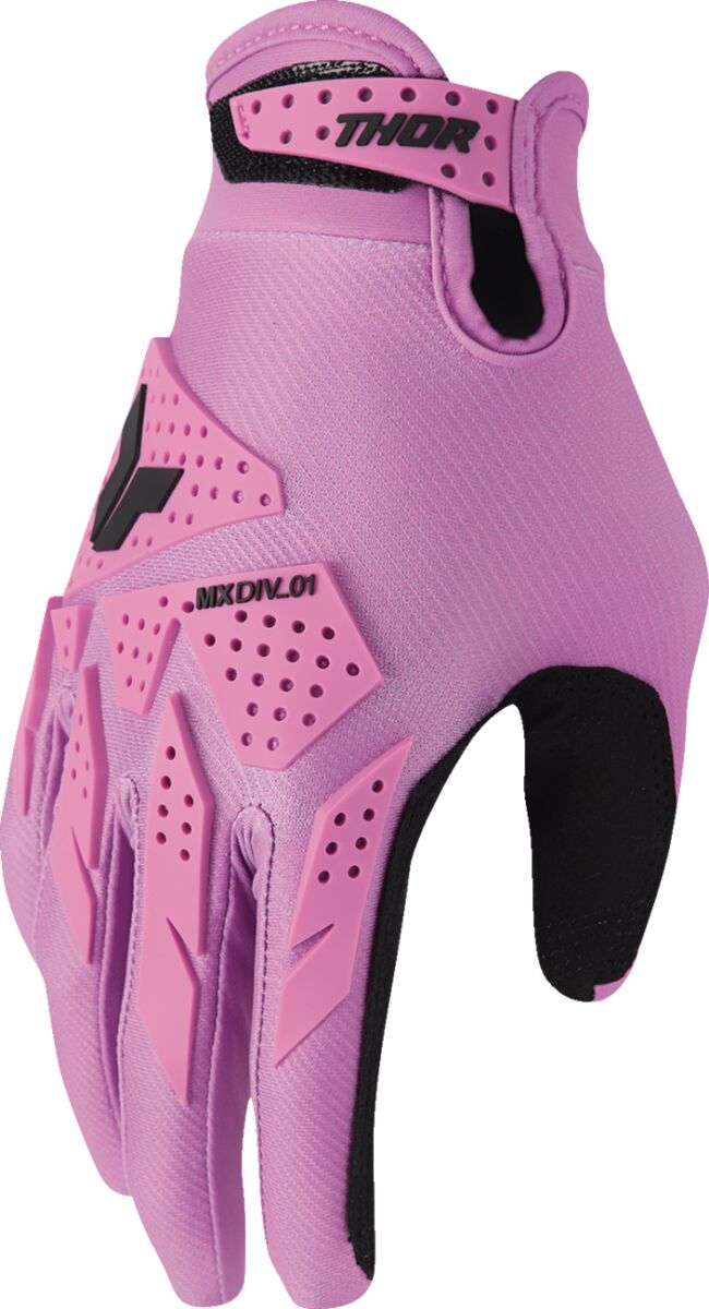 Hansker offroad dame, Women's Launchmode XP Gloves Black Orchid — Thor