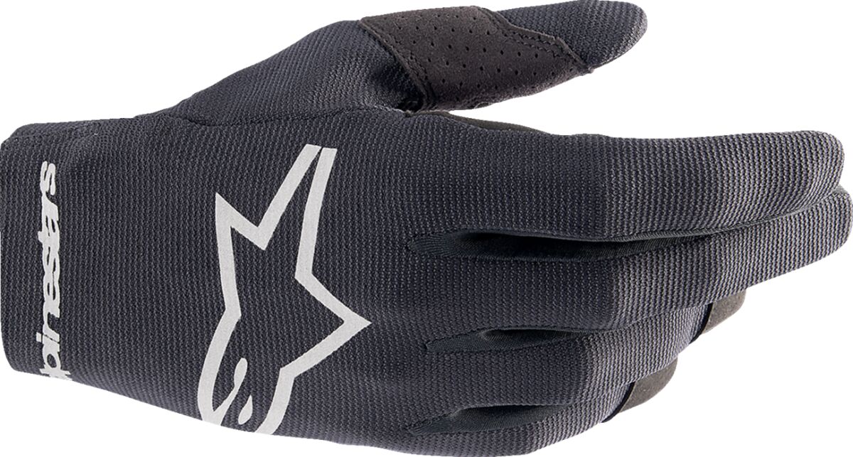 Hansker offroad barn, Youth Radar Gloves Black — Alpinestars