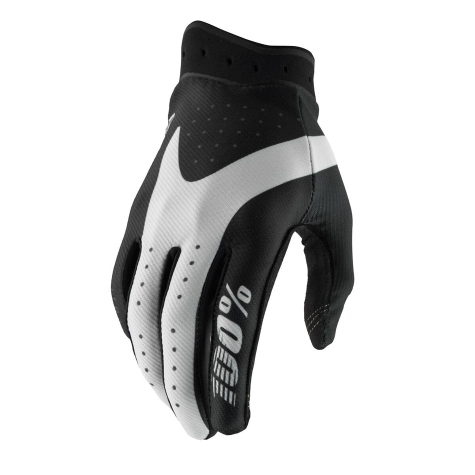 Hansker offroad barn, Youth iTrack Gloves Black White — 100%