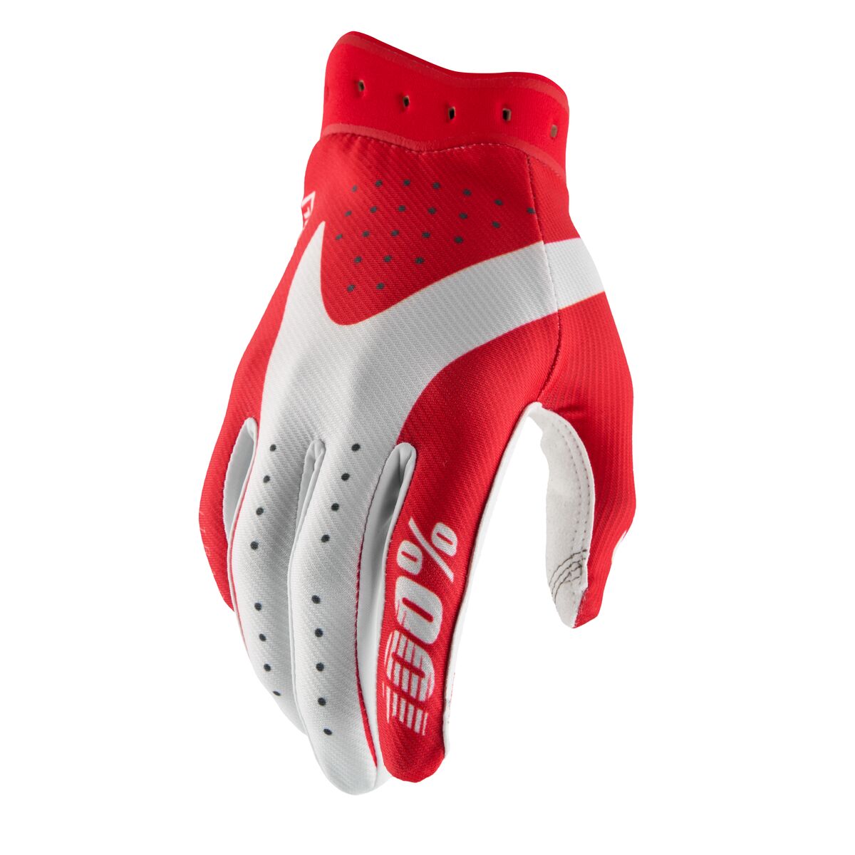 Hansker offroad barn, Youth iTrack Gloves Red White — 100%