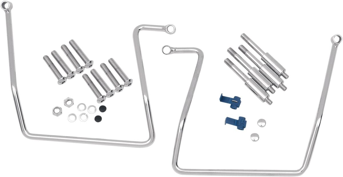 Stativer sidevesker til Harley-Davidson — Drag Specialties 77-0044CKNU