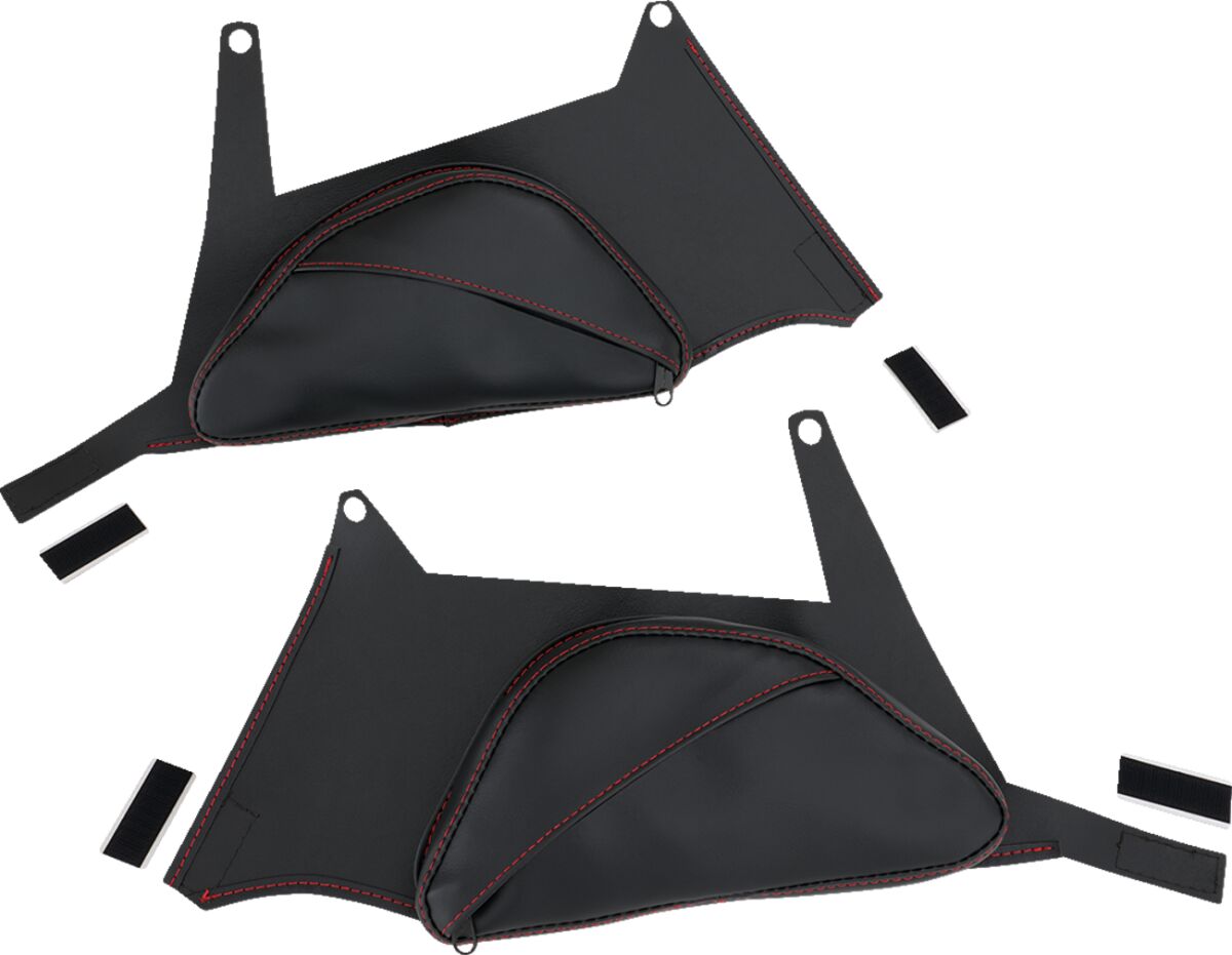 Tankvesker til Can-Am RYKER 600 ACE — Show Chrome H40-401RED
