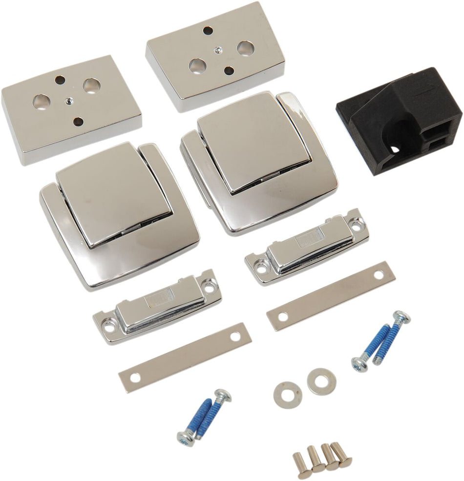 Toppvesker til Harley-Davidson — Drag Specialties S77-0147ALDS