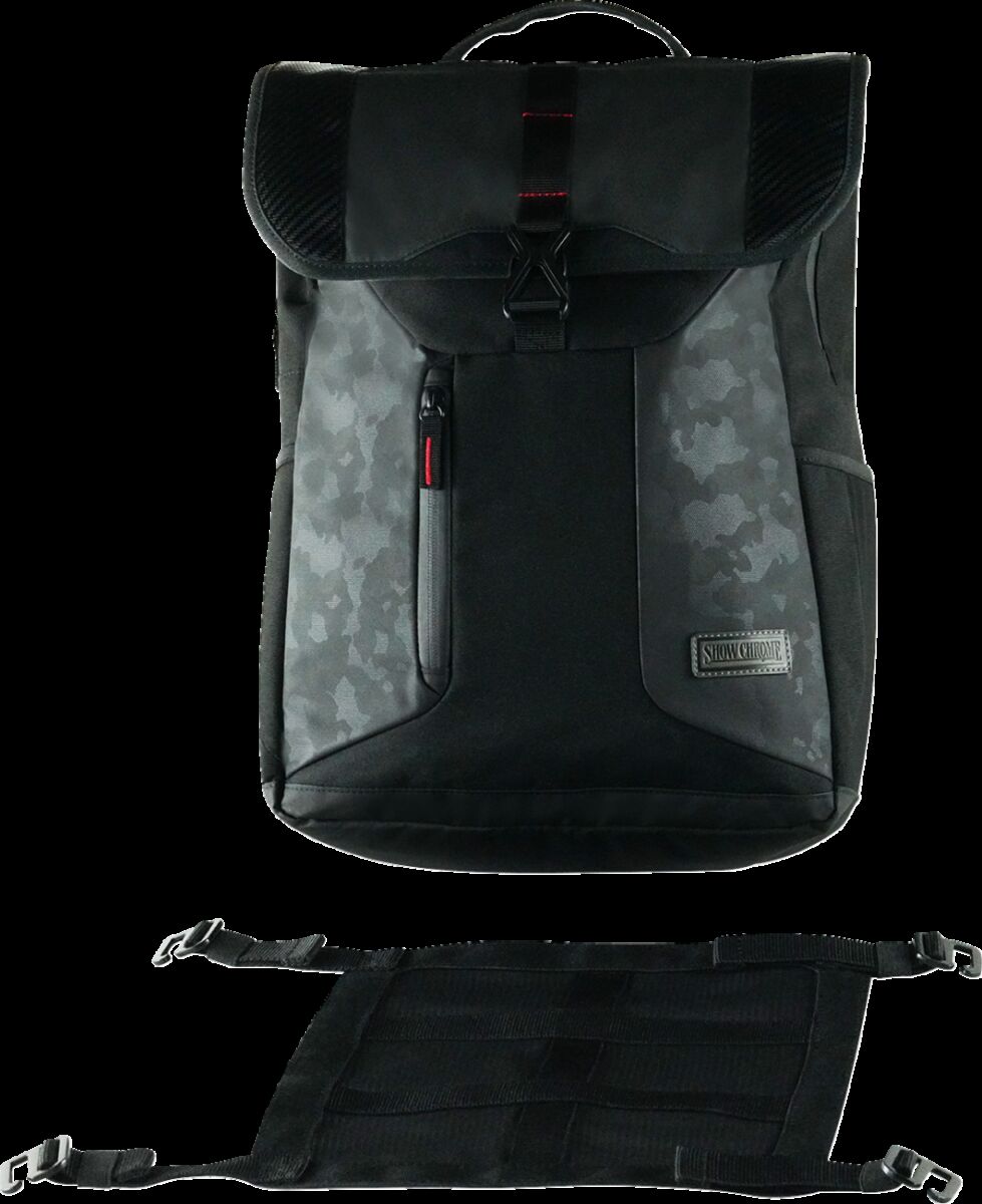 Ryggsekker til Can-Am RYKER 600 ACE — Show Chrome H40-406BK