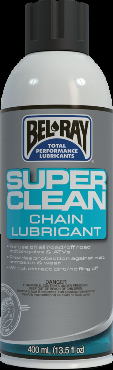 Kjedesmøring, 400 ml — Bel-Ray Lube Super Clean Clean