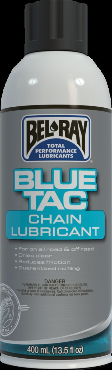 Kjedesmøring, 400 ml — Bel-Ray Lube Chain Blue Tac