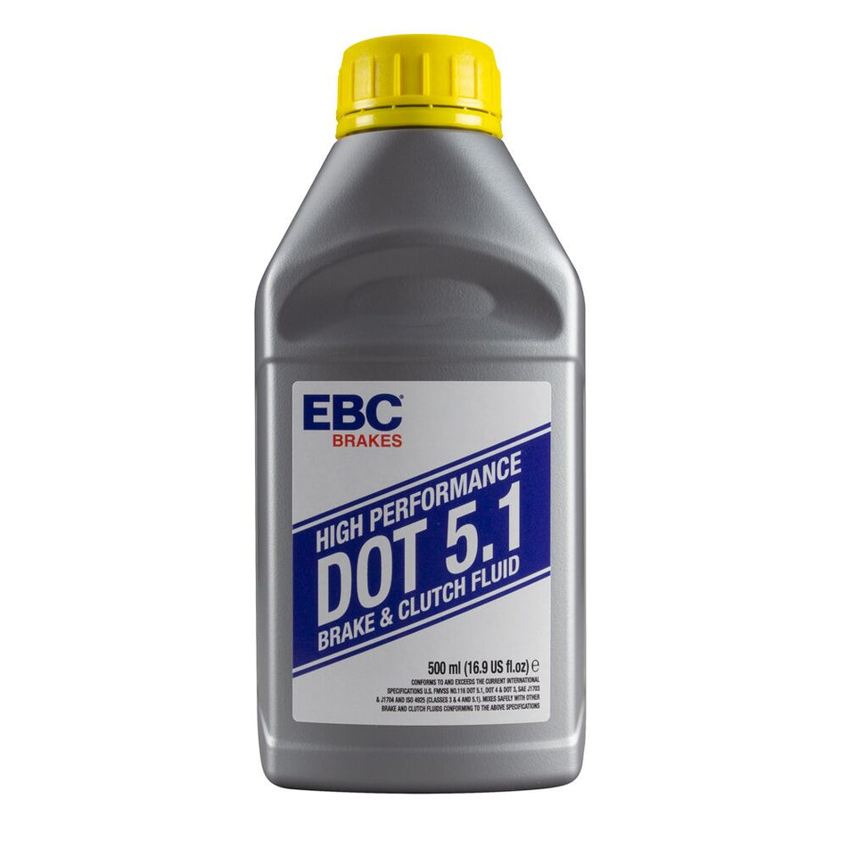 Bremsevæske, 500 ml — EBC Brake Fluid Dot5.1