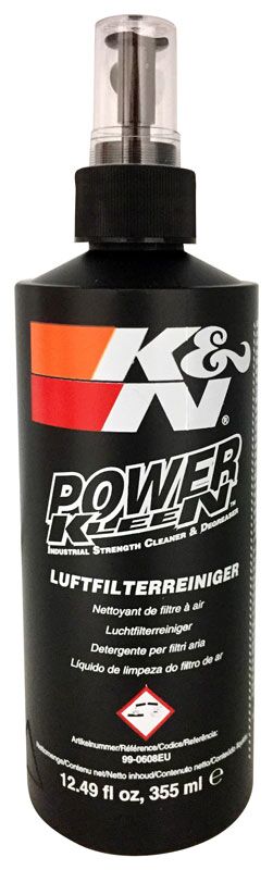 Rens og avfetting, 355 ml — K & N Air Fil. Cleaner /