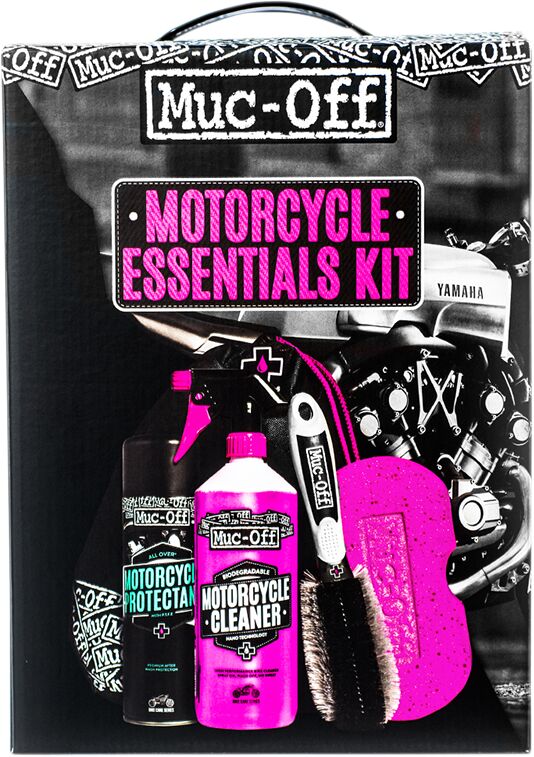 Rens og avfetting — Muc-Off Motorcycle Essentials Kit