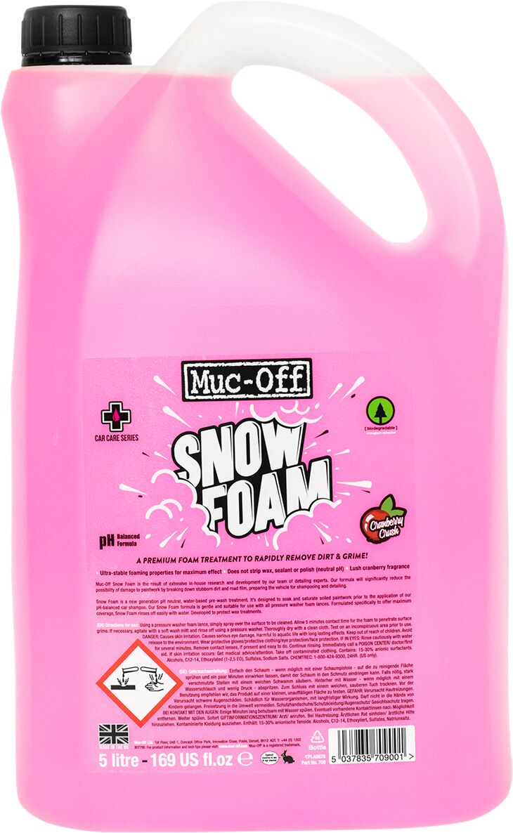 Rens og avfetting, 5 L — Muc-Off Snow Foam