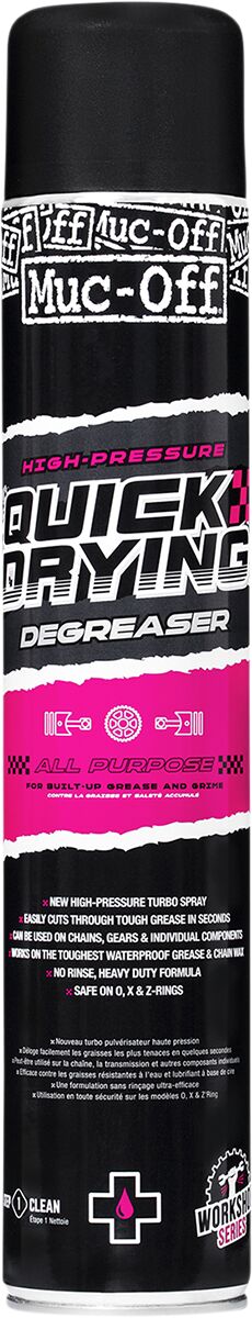 Rens og avfetting, 750 ml — Muc-Off Hgh Prsr Qck Dry Degrsr