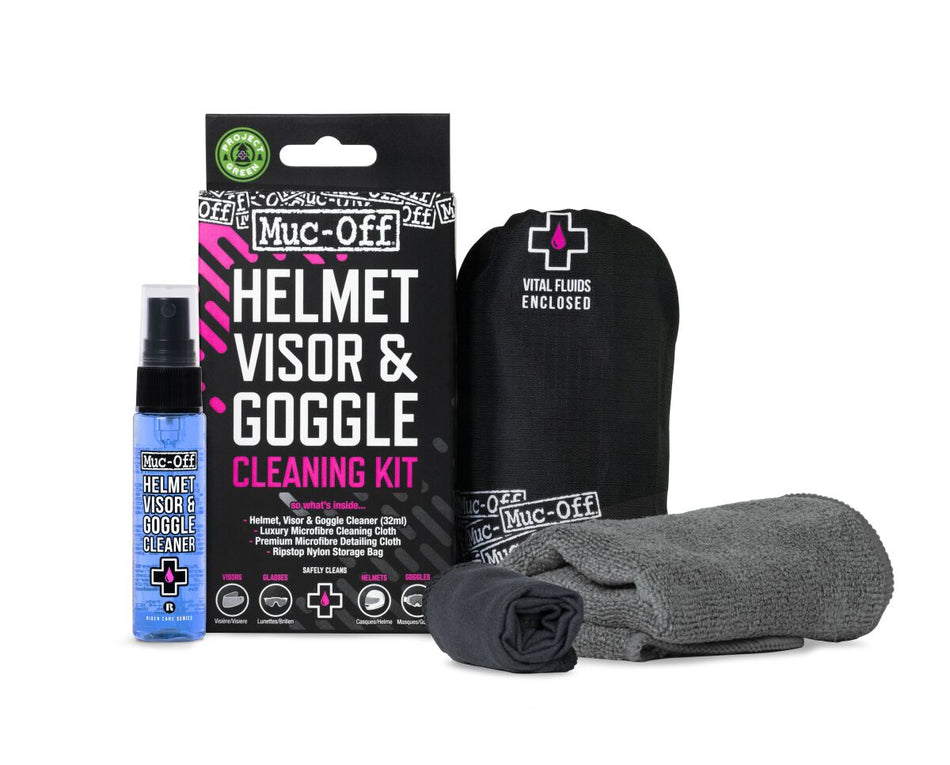 Rens og avfetting — Muc-Off Visor Lens Goggle Kit V2