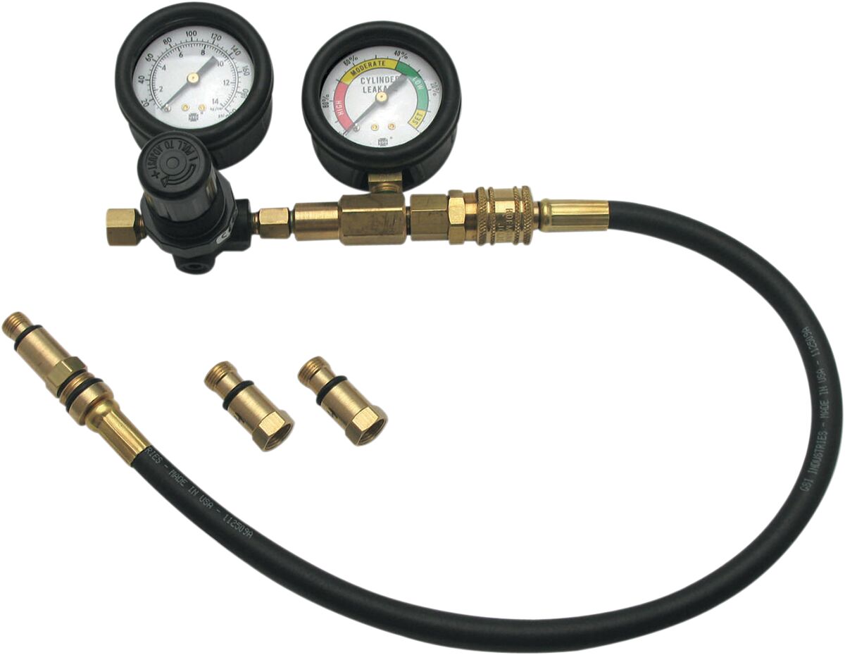 Verktøy motor, Dual Gauge Leakdown Tester 4-STROKE — Jims 782