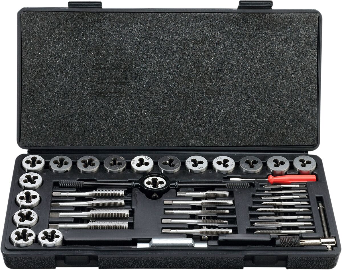 Verktøy motor, Metric Tap And Die Set — Moose Racing 206-4002