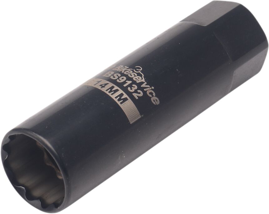 Verktøy motor, Tool Thin Plug Sockt 14MM — Bikeservice BS9132