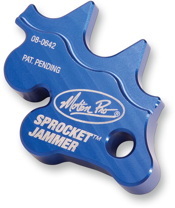 Verktøy kjede, Sprocket Jammer / Aluminum / Blue — Motion Pro 08-0642