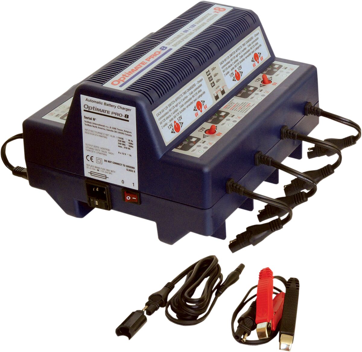 Verktøy elektrisk, Charger Optimate PRO8 — Tecmate TS44VDE