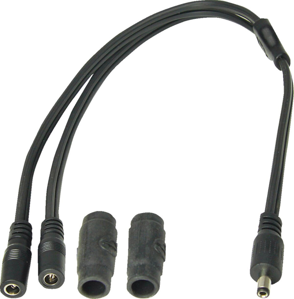 Verktøy elektrisk, Y Splitter DC2.5MM Plug IN TO 2X DC2.5MM Socket Out — Tecmate O45