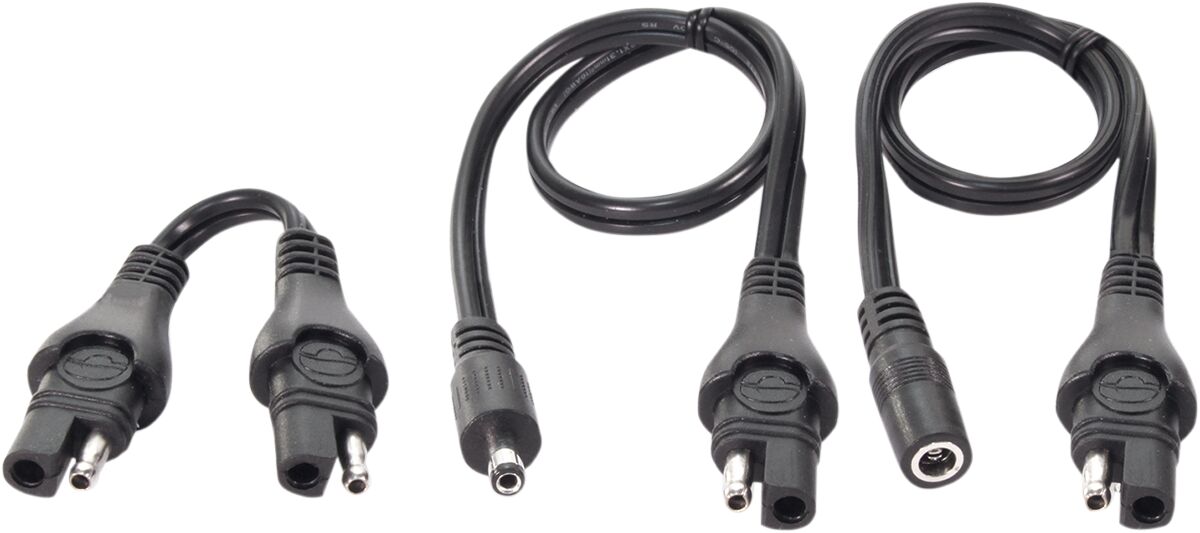 Verktøy elektrisk, Adapter Kit 3 Piece Sae TO DC 2.5MM — Tecmate O67