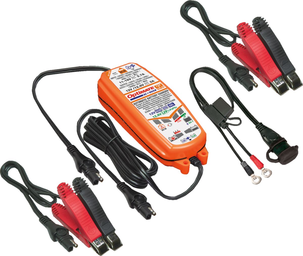 Verktøy elektrisk, Charger Optimate DC 2 DC — Tecmate TM500 V3