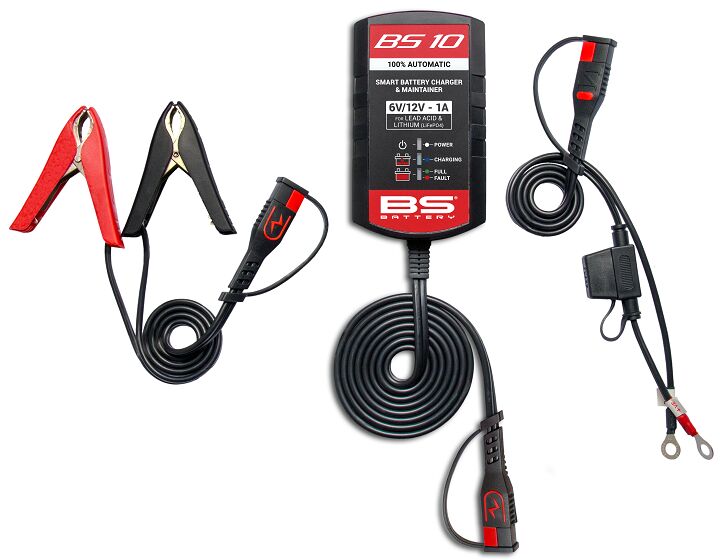 Verktøy elektrisk, CHARGER BS10 6V/12V-1A - UK Plug — BS Battery 700570