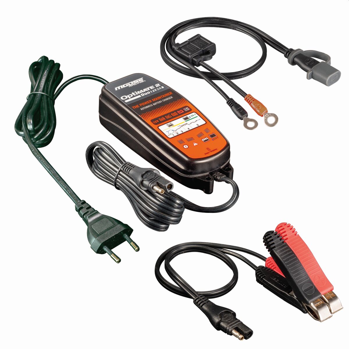 Verktøy elektrisk, Charger EU Optimate 2 Duo Mse — Moose Racing TM554
