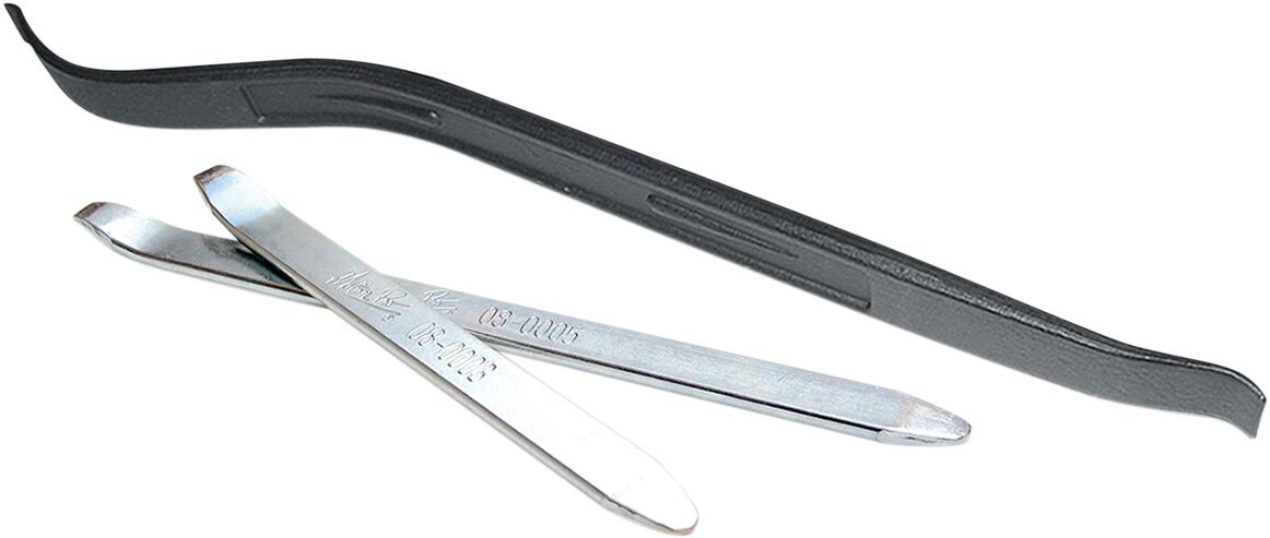 Verktøy dekk, Tire Iron Set BLACK/CHROME Steel — Motion Pro 08-0049