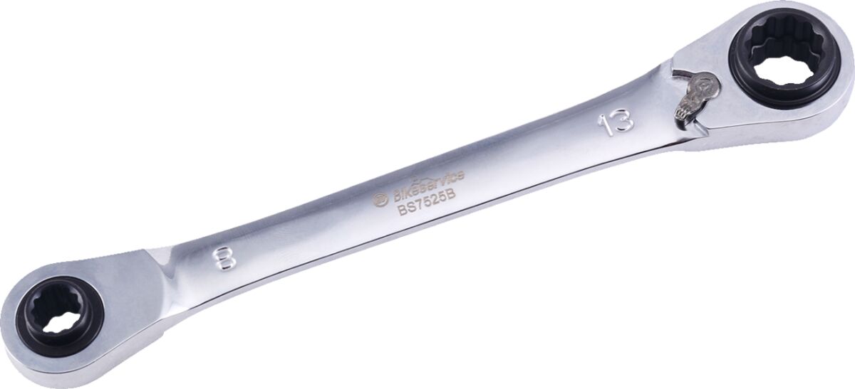 Verktøy diverse, Tool Ratchet Wrench — Bikeservice BS7525B