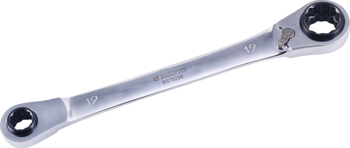 Verktøy diverse, Tool Ratchet Wrench — Bikeservice BS7525E
