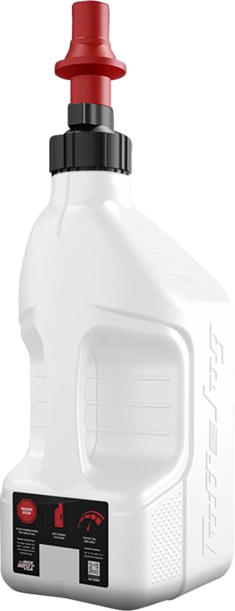 Verktøy diverse, Tuff Jug Container View Strip W/RIPPER Cap 10L White — Tuff Jug WURRVS10