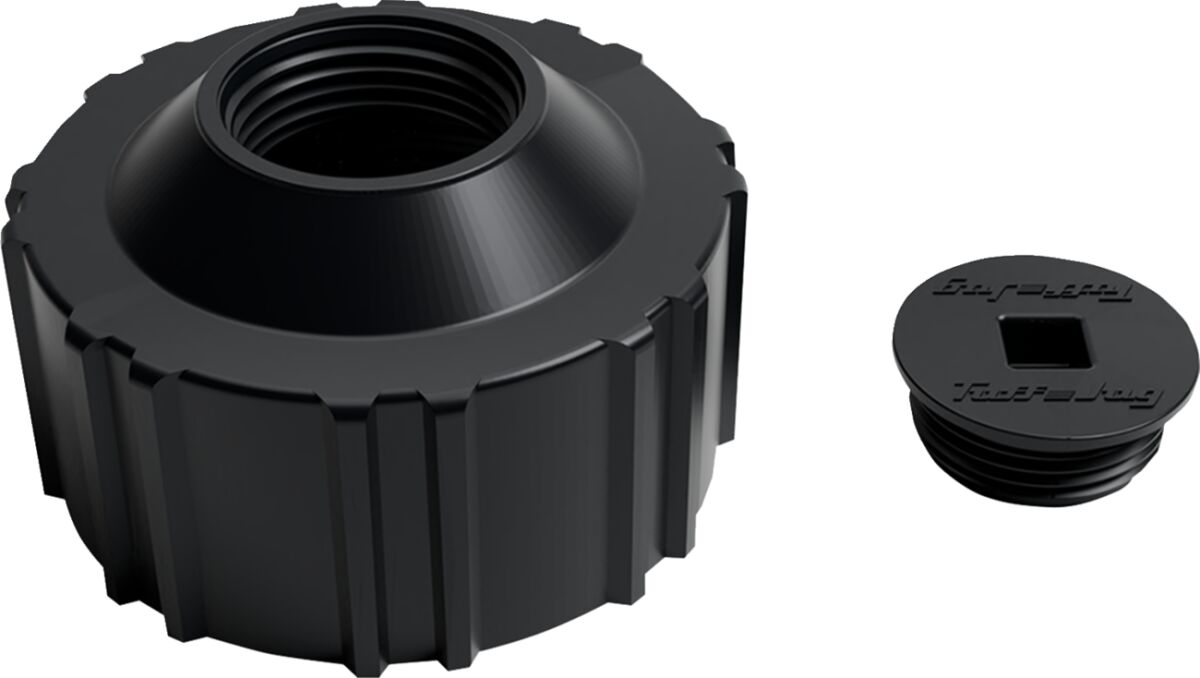 Verktøy diverse, Standard Cap And Plug Black — Tuff Jug STD - BLK