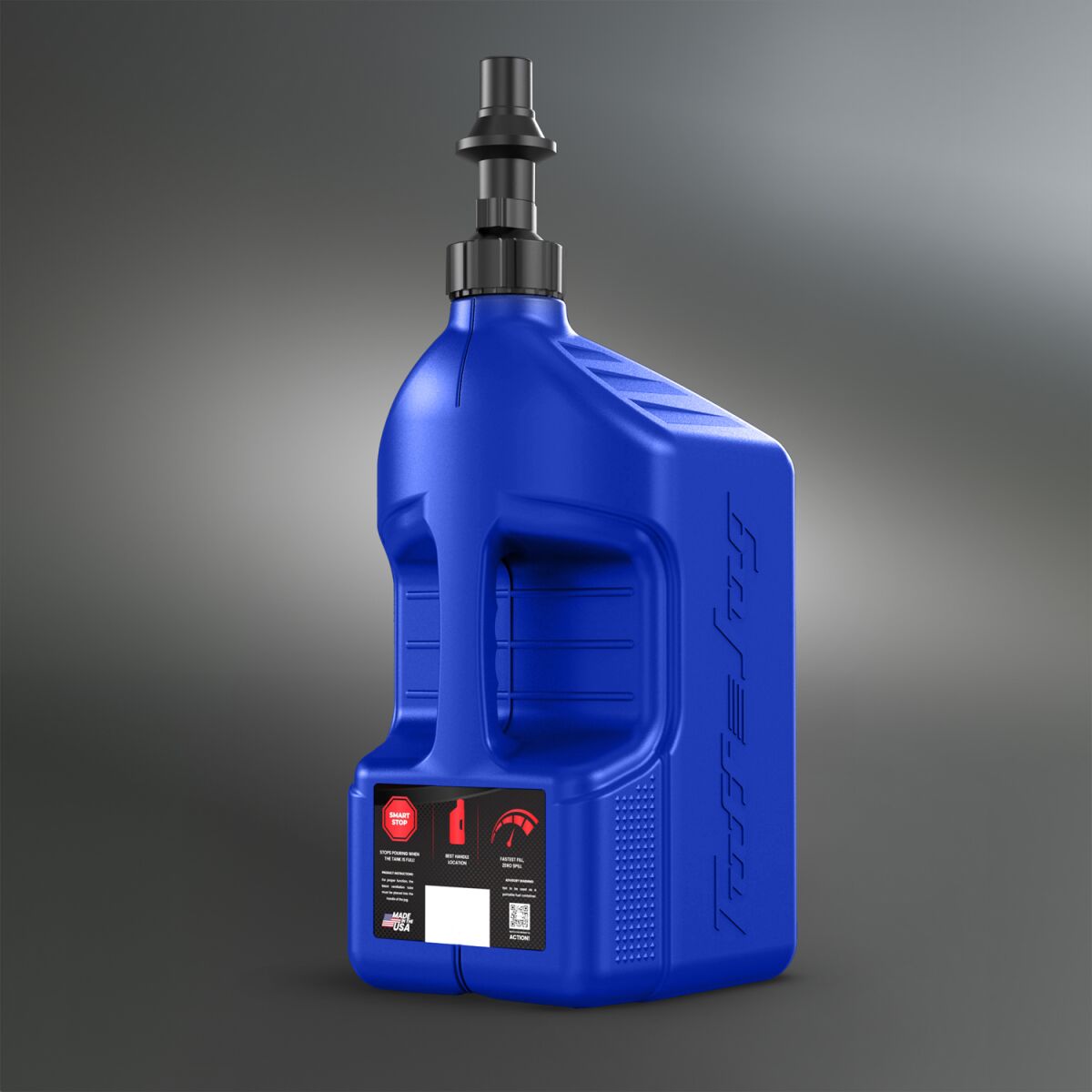 Verktøy diverse, Tuff Jug Container View Strip W/RIPPER Cap 20L Blue — Tuff Jug BUBRVS20