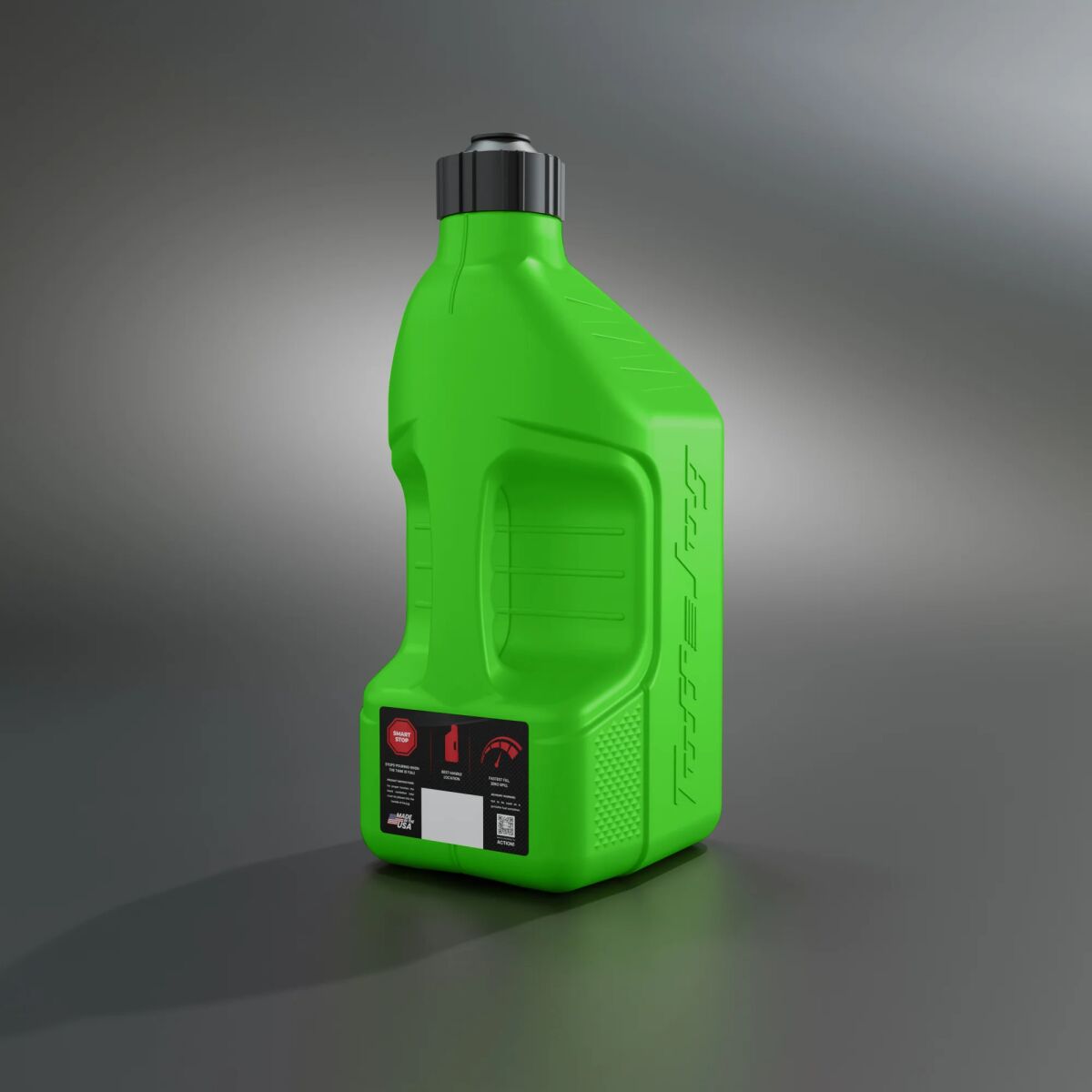 Verktøy diverse, Tuff Jug Container View Strip W/RIPPER Cap 10L Green — Tuff Jug KUKRVS10