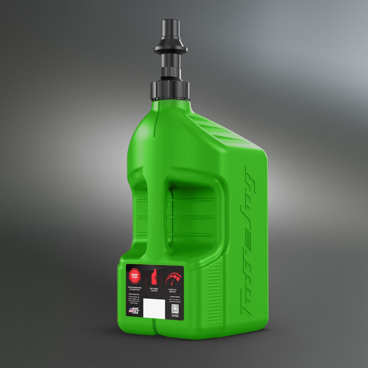 Verktøy diverse, Tuff Jug Container View Strip W/RIPPER Cap 20L Green — Tuff Jug KUKRVS20