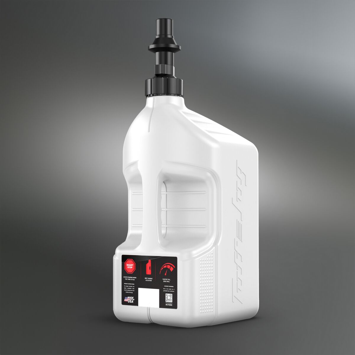 Verktøy diverse, Tuff Jug Container View Strip W/RIPPER Cap 20L White — Tuff Jug WURR VS 20
