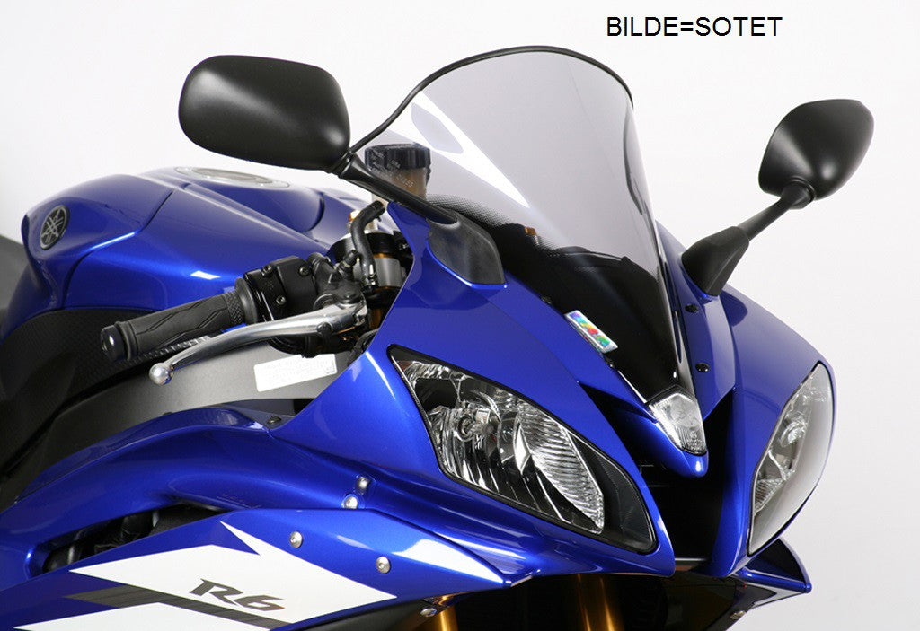 YZF600 R6 06- MRA racing mørkt sotet (R8)