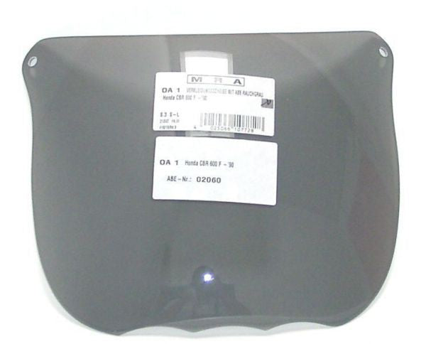 CBR600F PC19/23 87-90 Mra Oem Mørkt Sotet Kåpeglass (O8)