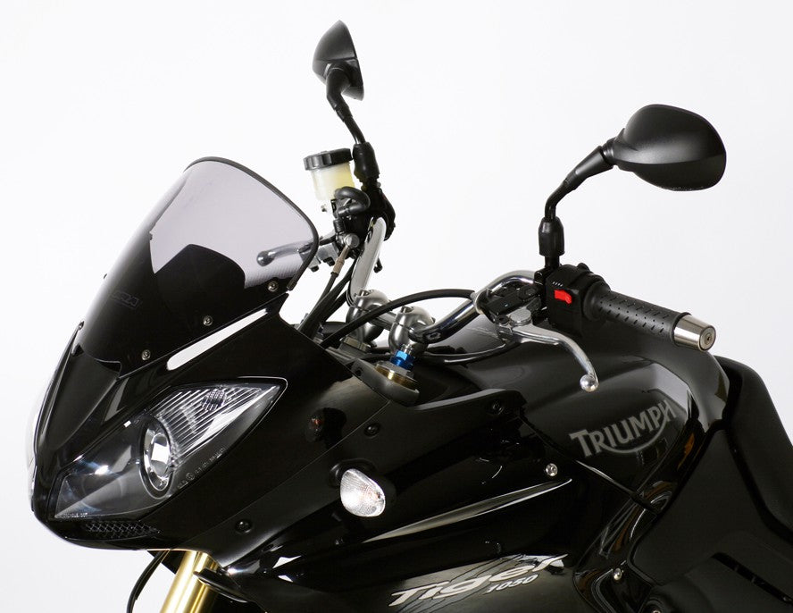 MRA Triumph Tiger 1050 07- SportScreen Mørkt Sotet Kåpeglass SP8