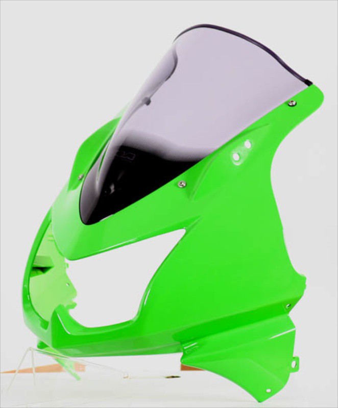 Kawasaki ZX250R 08- MRA racing mørkt sotet (R8)
