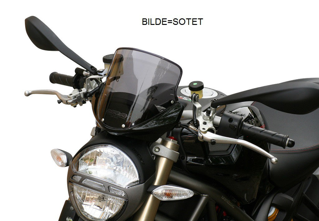 Ducati 796 Monster 10- MRA Touring Mørkt Sotet Kåpeglass (T8)