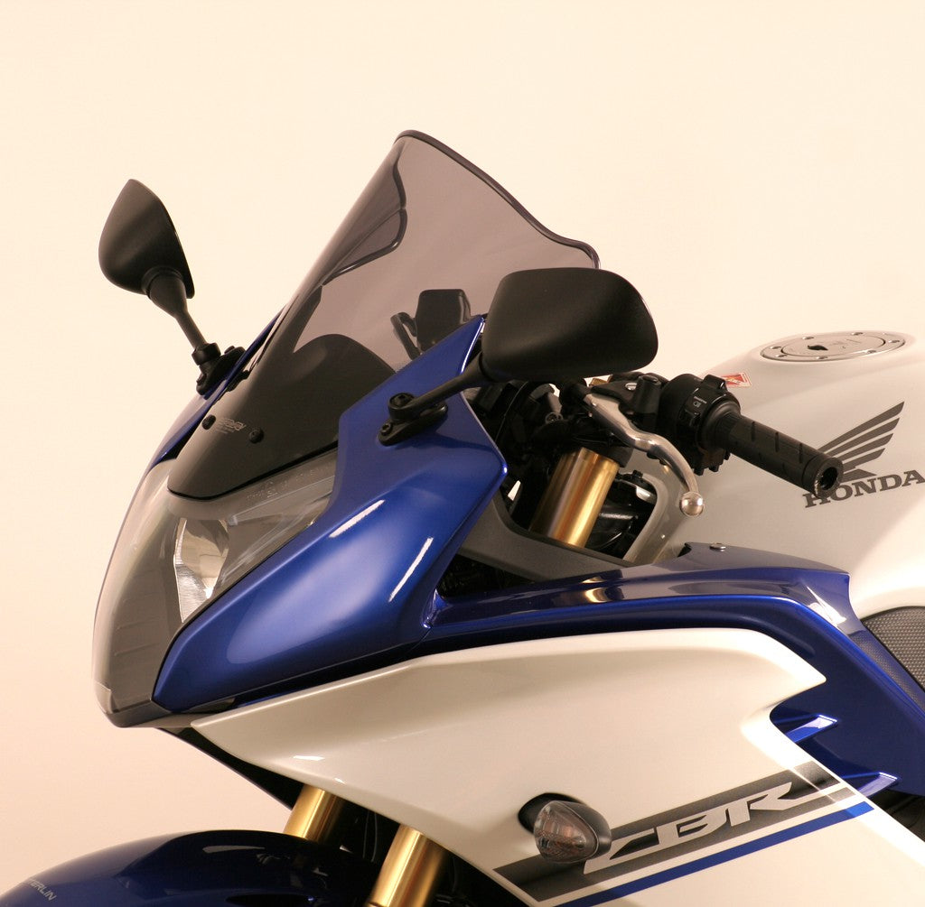 Honda CBR600F PC41 2011- MRA Racing Mørkt Sotet Kåpeglass