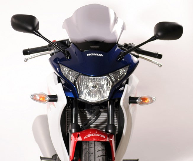 CBR250R 11- MRA racing mørkt sotet Kåpeglass (R1)