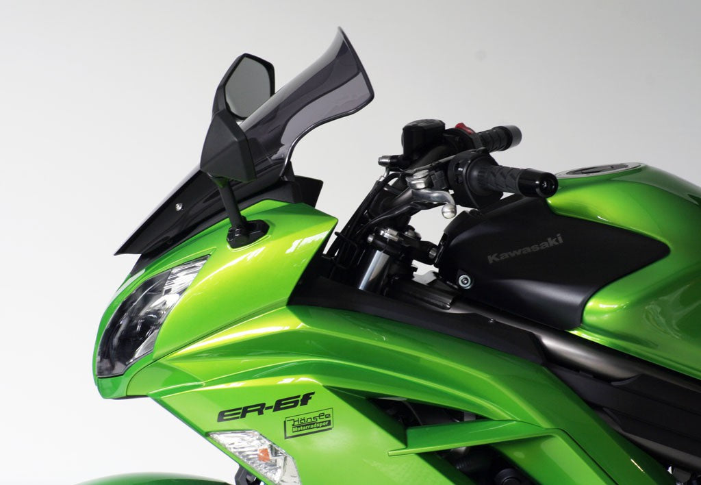Kawasaki ER6F 12- MRA Touring Mørkt Sotet Kåpeglass (T1)